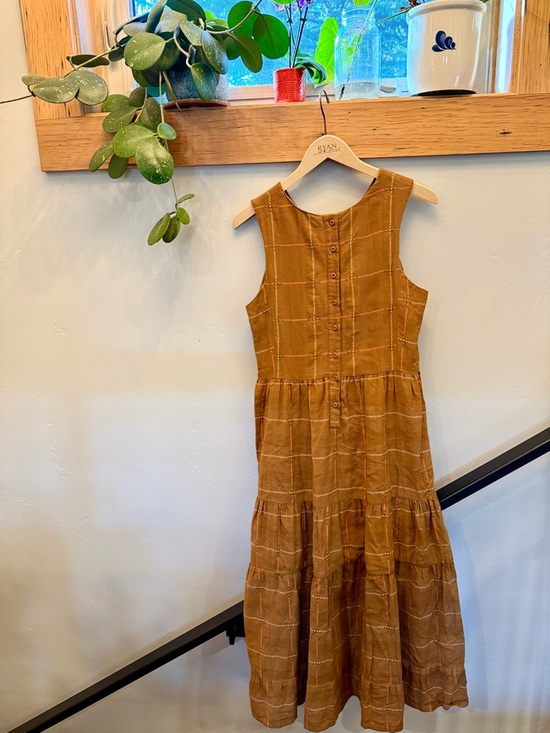 Ace & Jig Dorothy dress in fawn - Picture 7 of 7